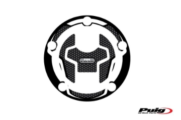 Toon details van Tankdopcover Puig voor Suzuki GSX-S125 '17- zwart/carbon look Afbeeldingen van Tankdopcover Puig voor Suzuki GSX-S125 '17- zwart/carbon look
