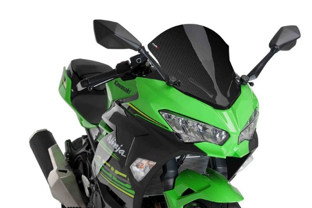 Afbeeldingen van Vervangingsruit Jetstream Puig Kawasaki Ninja 400 '18--carbon