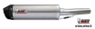 Afbeeldingen van MIVV Oval titanium demperset met carbon cap Aprilia RSV1000 / Factory '04-08 / Tuono '06-10