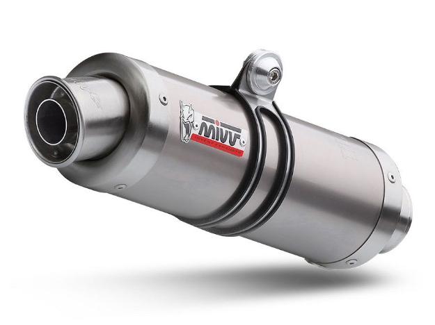 Afbeeldingen van MIVV GP titanium dempers Aprilia RSV1000/MILLE / RSV1000R MILLE FACTORY '04-'08 / TUONO '06-'10