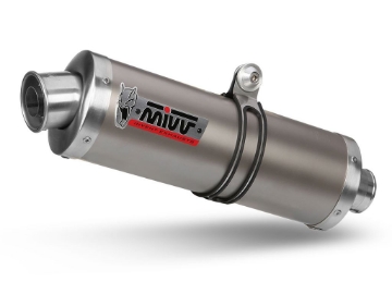 Toon details van MIVV Oval Classic titanium demper High up (small) Kawasaki ZX6-R '03-'04 Afbeeldingen van MIVV Oval Classic titanium demper High up (small) Kawasaki ZX6-R '03-'04