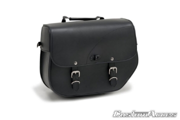 Toon details van Zadeltas met metale plaat Sant Louis CustomAcces links voor Harley Davidson Sportster 883 IRON Afbeeldingen van Zadeltas met metale plaat Sant Louis CustomAcces links voor Harley Davidson Sportster 883 IRON