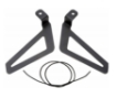 Afbeeldingen van Sant Louis zadeltassen zwart met universele afstandhouders Custom Acces
