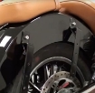 Afbeeldingen van Sant Louis zadeltassen zwart met universele bevestigingset Custom Acces