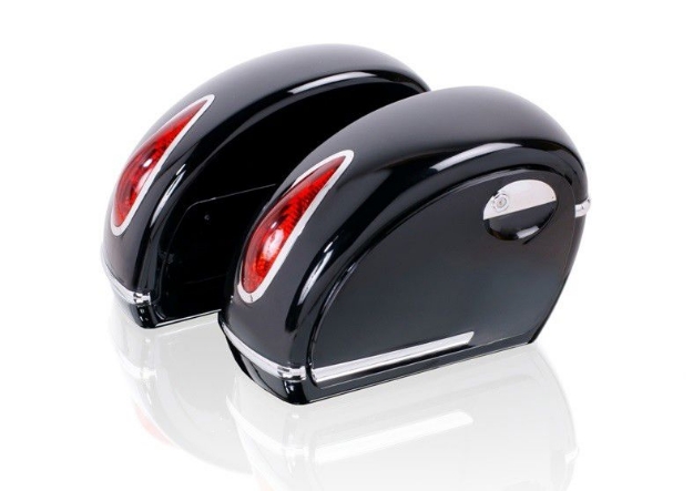 Afbeeldingen van Side case model Voyager rechts Custom Acces