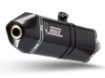 Afbeeldingen van MIVV Speed Edge steel black RVS dempers (set van 2) Triumph Speed Triple 1050 '16-