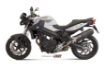 Afbeeldingen van MIVV Oval titanium demper met carbon cap (big) BMW F800R '09-