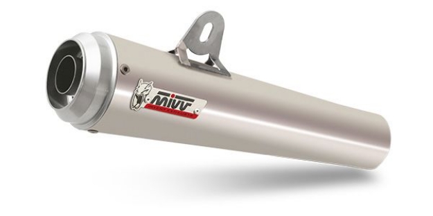 Afbeeldingen van MIVV X-cone Plus RVS dempers zwart High Level BMW R nineT '14-