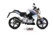 Afbeeldingen van MIVV GP PRO Black RVS BMW G310R '18-