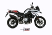 Afbeeldingen van MIVV Suono Steel Black RVS dempers BMW F750/850GS '18-