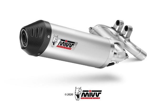 Afbeeldingen van MIVV Oval titanium demper met carbon cap BMW F900XR '20-