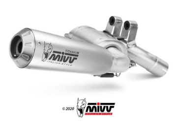 Toon details van MIVV X-M1 titanium demper BMW F900R '20- Afbeeldingen van MIVV X-M1 titanium demper BMW F900R '20-