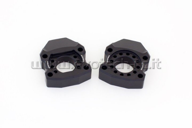 Afbeeldingen van Kettingspanners Kawasaki ZX10R '08-'10-Mat zwart