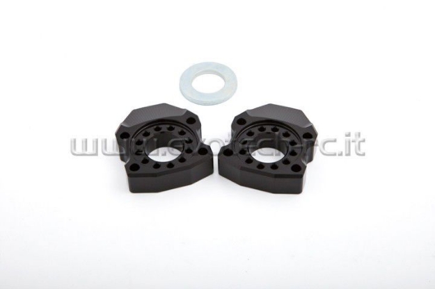 Afbeeldingen van Kettingspanners Evotech Kawasaki ER6-N '12-'16/ Z900 RS '18--Zwart