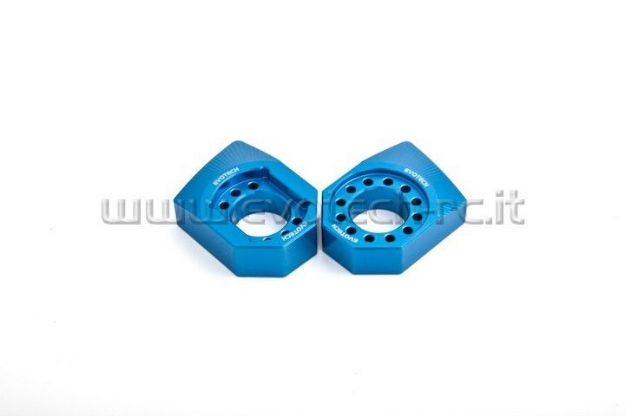 Afbeeldingen van Kettingspanners Triumph Daytona 675/R/ Street Triple/ Tiger 800-Blauw