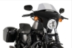 Afbeeldingen van Stuurkuipje long screen model SML Batwing met ruitje diverse Harley Davidson Custom Access
