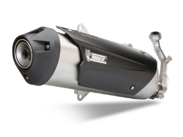 Toon details van MIVV Urban RVS compleet systeem (met katalysator) diverse Aprilia / Gilera modellen `12-16 Afbeeldingen van MIVV Urban RVS compleet systeem (met katalysator) diverse Aprilia / Gilera modellen `12-16