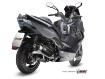 Afbeeldingen van MIVV Urban RVS compleet systeem (zonder katalysator) Kymco Xciting 400 `13-16