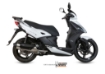 Afbeeldingen van MIVV Urban RVS compleet systeem (zonder katalysator) diverse Kymco`s