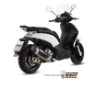Afbeeldingen van MIVV Urban RVS compleet systeem (zonder katalysator) Piaggio beverly 125 `14-16