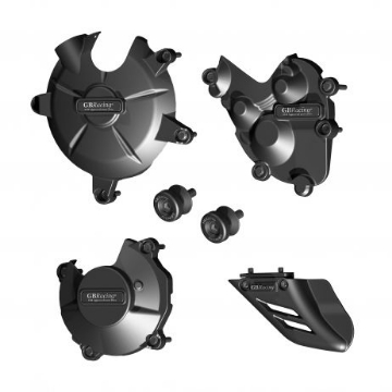 Toon details van GB-Racing protection bundle Kawasaki ZX6-R '09-'12 Afbeeldingen van GB-Racing protection bundle Kawasaki ZX6-R '09-'12