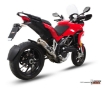 Afbeeldingen van MIVV Ghibli RVS demper Ducati Multistrada 1200 '10- (incl. kat vervanger)