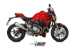Afbeeldingen van MIVV Delta Race RVS Ducati M821 / M1200 '17-