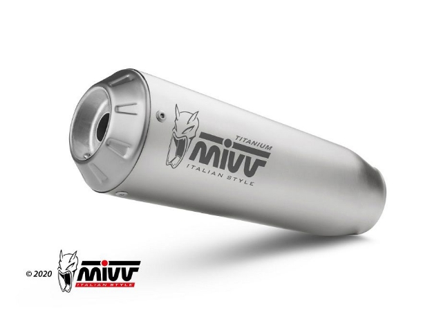 Afbeeldingen van MIVV X-M1 titanium dempers Ducati Hypermotard 950 SP/RVE '19-
