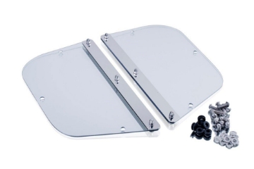 Toon details van Deflector screens (set) voor valbeugel Custom Acces Kawasaki VN900 Classic / Custom Afbeeldingen van Deflector screens (set) voor valbeugel Custom Acces Kawasaki VN900 Classic / Custom