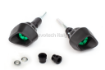 Afbeeldingen van Sliders Evotech Anti-Shock groen Yamaha YZF-R6 '17-