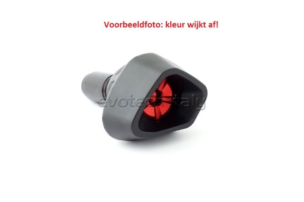 Afbeeldingen van Sliders Evotech Defender Yamaha YZF-R6 2006-2007 -zwart