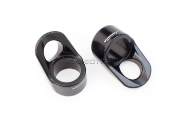 Toon details van Aluminium bevestiging plugs (set) voor Evotech Anti Shock sliders Afbeeldingen van Aluminium bevestiging plugs (set) voor Evotech Anti Shock sliders