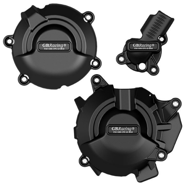 Afbeeldingen van GB-Racing engine cover set KTM 790 Duke (koppeling, dynamo en waterpomp cover)