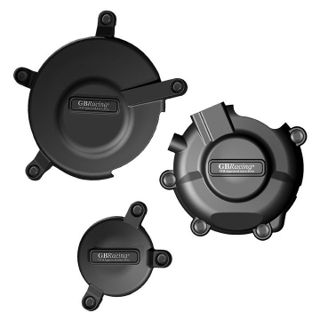 Toon details van GB-Racing engine cover set Suzuki GSX-R600/750 '06-13 (koppeling, pulse en dynamo) Afbeeldingen van GB-Racing engine cover set Suzuki GSX-R600/750 '06-13 (koppeling, pulse en dynamo)
