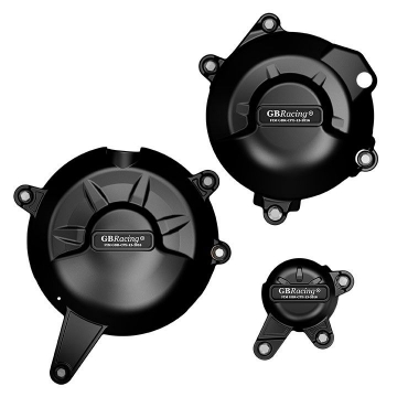 Toon details van GB-Racing engine cover set Kawasaki Z650 / Ninja 650 2017- (koppeling, pulse en dynamo) Afbeeldingen van GB-Racing engine cover set Kawasaki Z650 / Ninja 650 2017- (koppeling, pulse en dynamo)