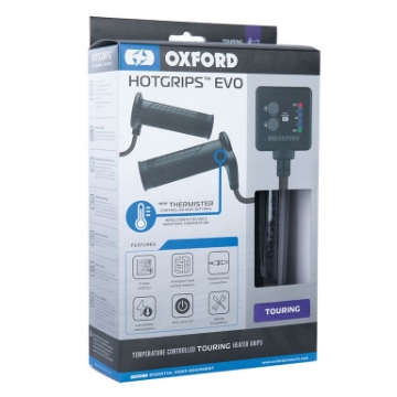 Toon details van Hotgrips Evo- Touring Oxford (nieuw) Afbeeldingen van Hotgrips Evo- Touring Oxford (nieuw)