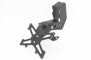 Toon details van Kentekenplaathouder Evotech Aprilia DORSODURO 1200 '11-/ 750 '12-/ 900 '17- Afbeeldingen van Kentekenplaathouder Evotech Aprilia DORSODURO 1200 '11-/ 750 '12-/ 900 '17-