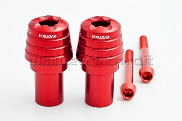Afbeeldingen van Trillingsdempers Evotech MV Agusta F4/ Brutale 675/ 750/ 800/ 910/ 1098 F3 2012--Rood