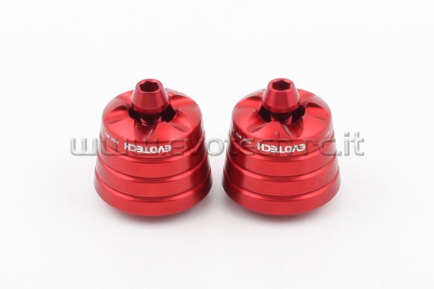 Afbeeldingen van Trillingsdempers Evotech Triumph Speed Triple/R '11--Rood