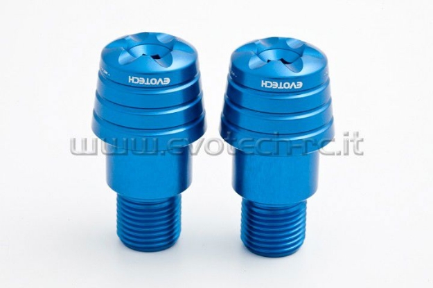 Afbeeldingen van Trillingsdempers Evotech Yamaha diverse modellen (YA3)-Blauw