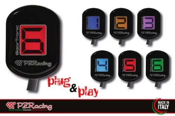 Toon details van PZRacing Gear indicator plug&play Yamaha Afbeeldingen van PZRacing Gear indicator plug&play Yamaha