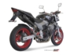 Afbeeldingen van MIVV X-Cone Black RVS demper Honda CB600F '03-06