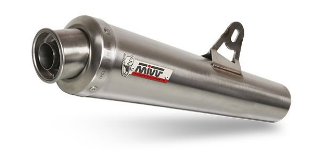 Afbeeldingen van MIVV X-cone RVS compleet systeem Honda CBR125R '04-'10