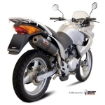 Afbeeldingen van MIVV Oval titanium demper met carbon cap (small) Honda XL125V '07-