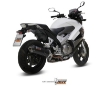 Afbeeldingen van MIVV Oval titanium demper met carbon cap Honda Crossrunner VFR800X '11-'14