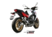 Afbeeldingen van MIVV RVS systeem met MK3 carbon demper Honda CB650F '14-18