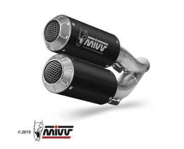Toon details van MIVV MK3 Black RVS dempers Honda CB1000R '18- Afbeeldingen van MIVV MK3 Black RVS dempers Honda CB1000R '18-