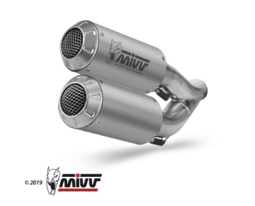 Toon details van MIVV MK3 RVS dubbele demper Honda CB1000R '18- Afbeeldingen van MIVV MK3 RVS dubbele demper Honda CB1000R '18-