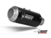 Afbeeldingen van MIVV RVS systeem met MK3 Black RVS demper Honda CB125R '21-