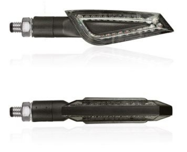 Afbeeldingen van Knipperlichten LED model Shelter getint Chaft